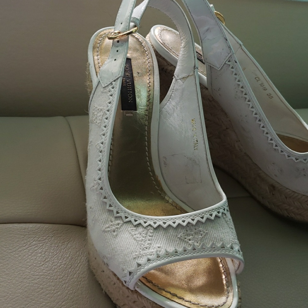 Louis Vuitton wedges